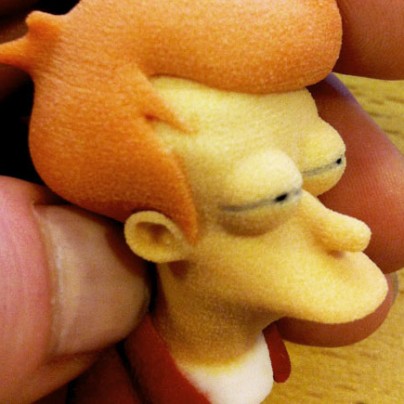 3D Printed Futurama ‘Not Sure’ Fry Figurine