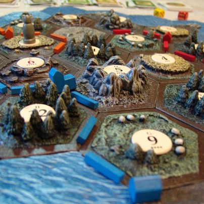 Handmade 3D Settlers Of Catan Tiles